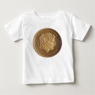 Camiseta Para Bebê Alexander o excelente, rei dos macedónios