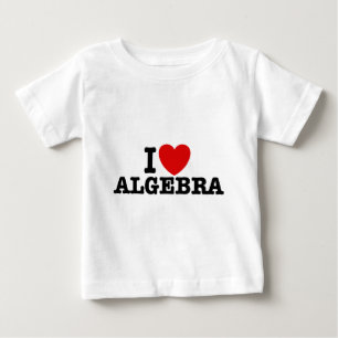Camiseta Para Bebê Álgebra