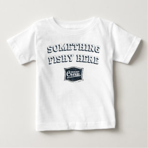 Camiseta Para Bebê Algo aqui t-shirt duvidoso