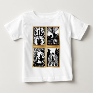 Camiseta Para Bebê Alice no País das Maravilhas