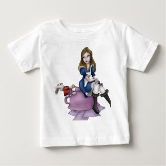 Camiseta Para Bebê Alicia