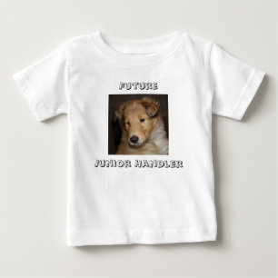 Camiseta Para Bebê Alimentador júnior futuro - filhote de cachorro