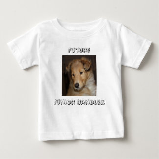 Camiseta Para Bebê Alimentador júnior futuro - filhote de cachorro