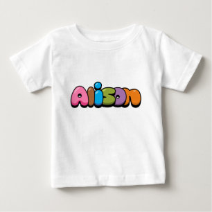 Camiseta Para Bebê Alison