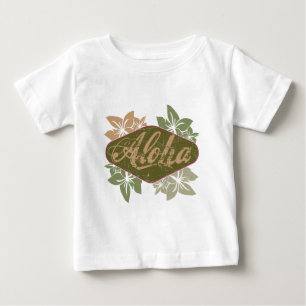 Camiseta Para Bebê Aloha