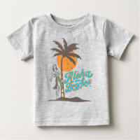 Aloha Beaches Hula Girl Hawaii Retro