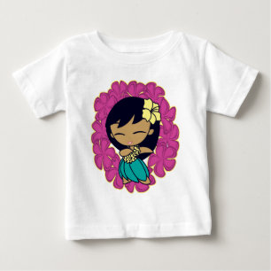 Camiseta Para Bebê "Aloha Honey"