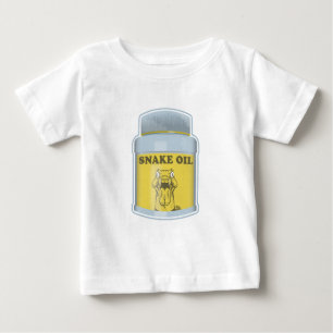 Camiseta Para Bebê alternativo de óleo cobra