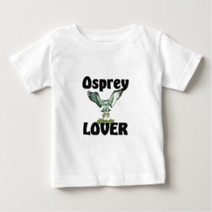 Camiseta Para Bebê Amante do Osprey