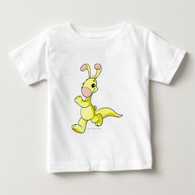 Camiseta Para Bebê Amarelo Blumaro (Frente)