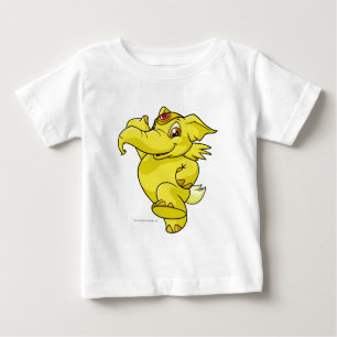 Camiseta Para Bebê Amarelo de Elephante