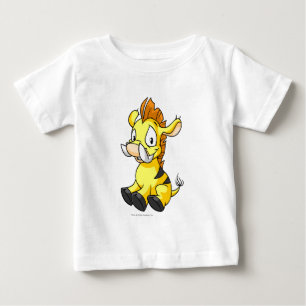 Camiseta Para Bebê Amarelo de Moehog