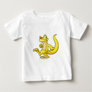 Camiseta Para Bebê Amarelo de Techo