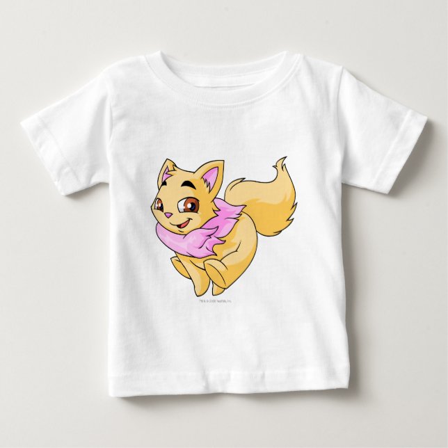 Camiseta Para Bebê Amarelo Wocky (Frente)