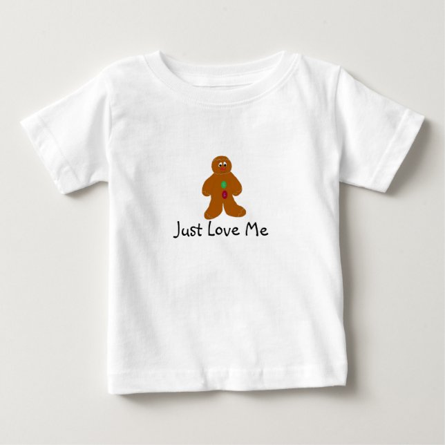 Camiseta Para Bebê Ame-me (Frente)