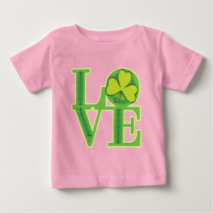 Camiseta Para Bebê Ame-me, sou irlandês