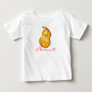 Camiseta Para Bebê amendoim
