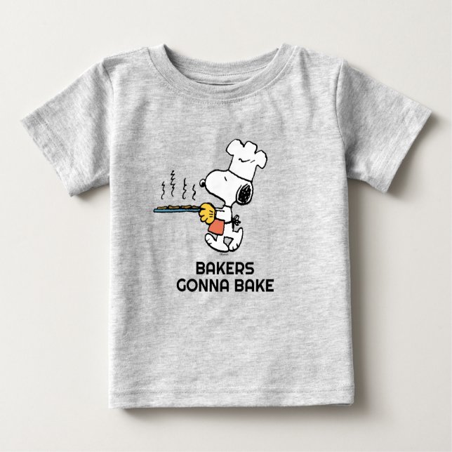 Camiseta Para Bebê Amendoins | Biscoitos para cozinhar espinheiro (Frente)