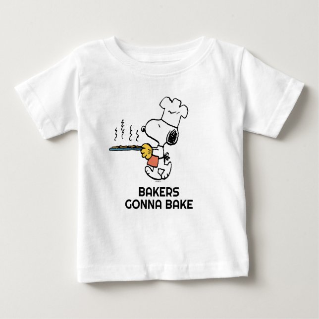 Camiseta Para Bebê Amendoins | Biscoitos para cozinhar espinheiro (Frente)