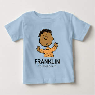 Camiseta Para Bebê Amendoins   Franklin Look