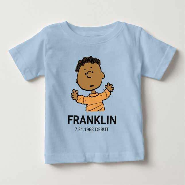 Camiseta Para Bebê Amendoins | Franklin Look (Frente)