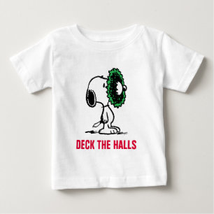 Camiseta Para Bebê Amendoins Soneca para as Férias