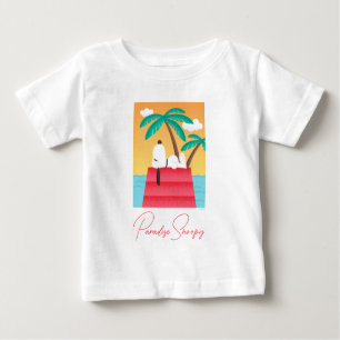 Camiseta Para Bebê Amendoins Sonhos De Deco Tropical Snoopy