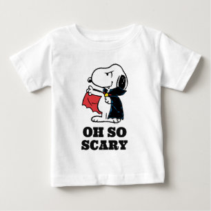 Camiseta Para Bebê Amendoins Vampiro de esnopia de Halloween