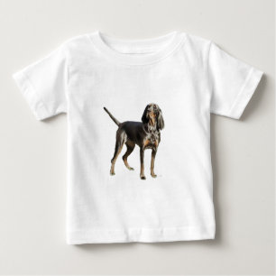 Camiseta Para Bebê American Black and Tan Coon Hound