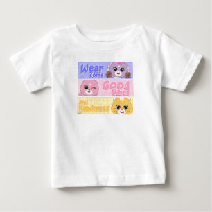 Camiseta Para Bebê Amigo animal bonito: perfeito para crianças