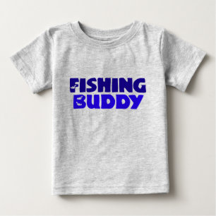 Camiseta Para Bebê Amigo da pesca