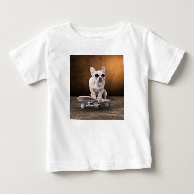 Camiseta Para Bebê Amigo de patas (Frente)