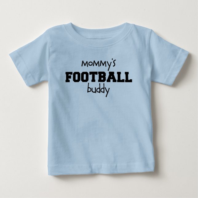 Camiseta Para Bebê Amigo do futebol da mamã (Frente)