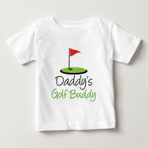 Camiseta Para Bebê Amigo do golfe do pai