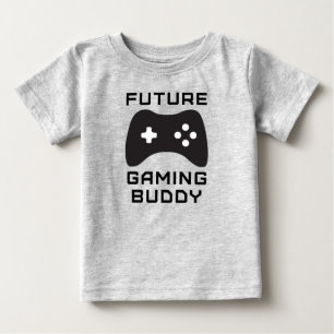 Camiseta Para Bebê Amigo futuro do jogo