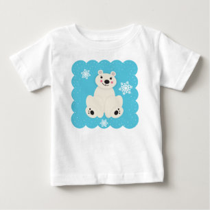 Camiseta Para Bebê Amigo polar