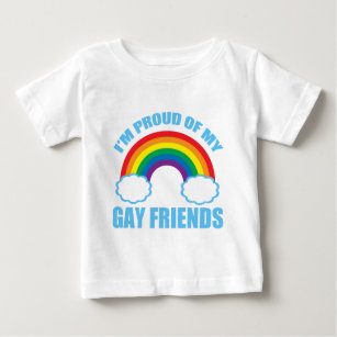 Camiseta Para Bebê Amigos alegres