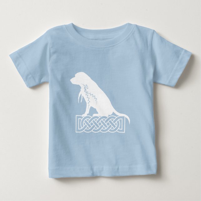 Camiseta Para Bebê Amigos de Loki: Beagle Mickey White (Frente)