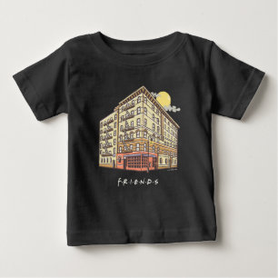 Camiseta Para Bebê AMIGOS™ Edifício 2 do Apartamento de Monica