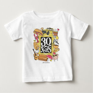 Camiseta Para Bebê AMIGOS™ Gráfico de 30 anos