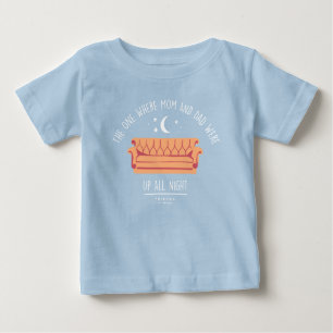 Camiseta Para Bebê AMIGOS™ Levante A Noite