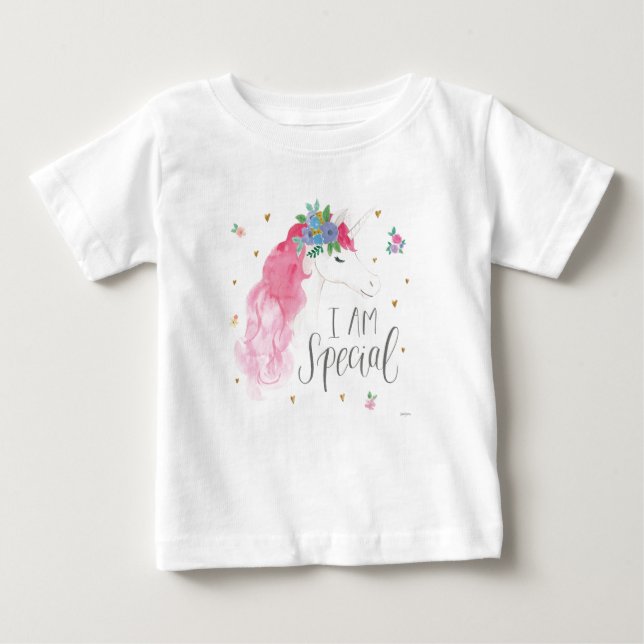 Camiseta Para Bebê Amigos mágicos III | Sou Especial (Frente)