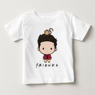 Camiseta Para Bebê AMIGOS™   Ross Chibi