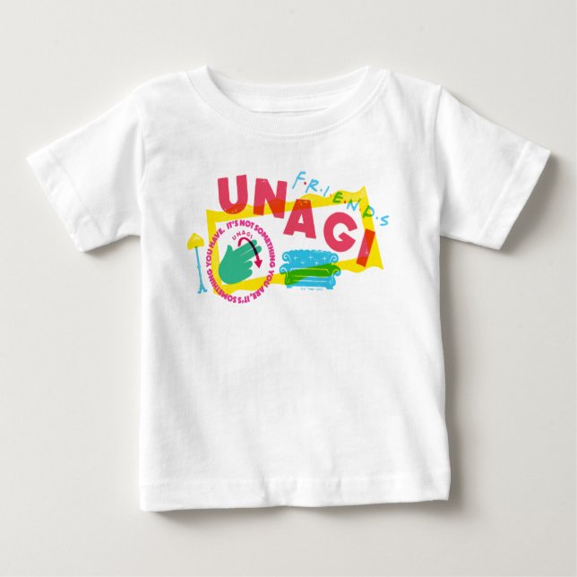 Camiseta Para Bebê AMIGOS™ Unagi (Frente)