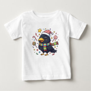 Camiseta Para Bebê AMITA Happy Crow - Candy Fun