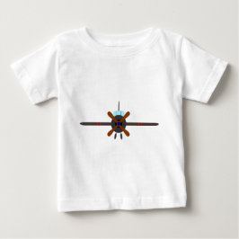 Camiseta Para Bebê Amo Aviões