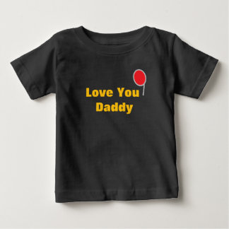 Camiseta Para Bebê Amo-Te Pai T-Shirt