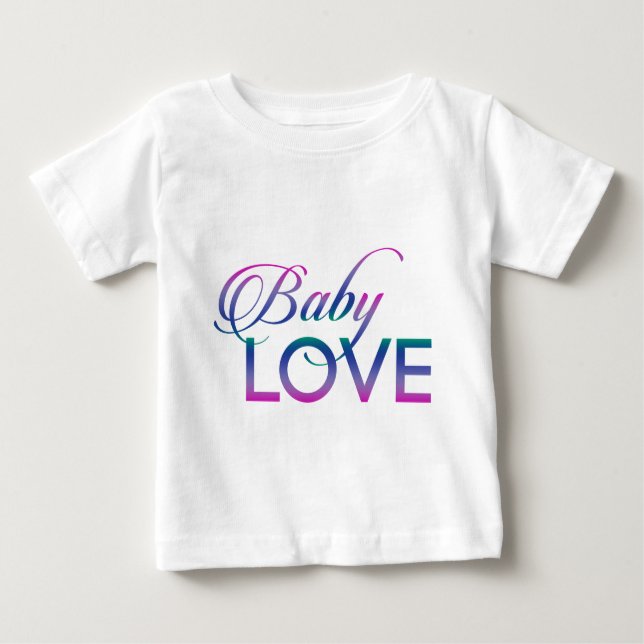 Camiseta Para Bebê Amor (Frente)