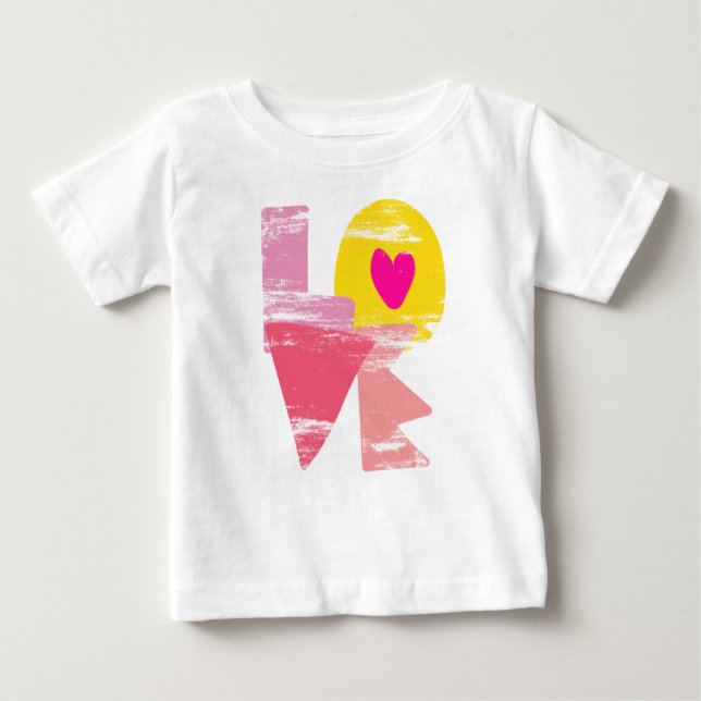 CAMISETA PARA BEBÊ AMOR (Frente)