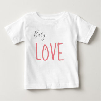 Camiseta Para Bebê Amor
